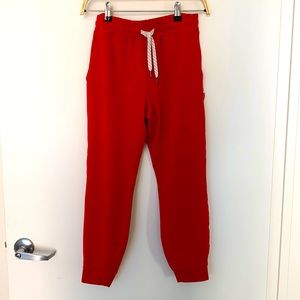 Vuori Performance Jogger Red Melon Heather XS